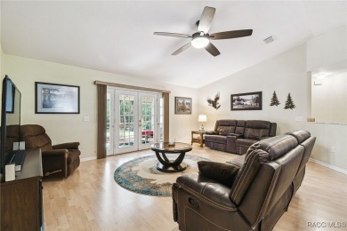 Welcome to this CUSTOM-BUILT, SECOND-OWNER, CONCRETE BLOCK HOME on Rainbow Springs Golf and Country Club in Florida - for sale on GolfHomes.com, golf home, golf lot