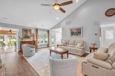 Custom brick home of top quality construction, with beautiful on River Landing Golf Course in North Carolina - for sale on GolfHomes.com, golf home, golf lot