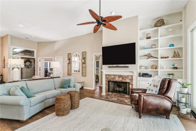 Beautifully-updated 4 BD or 3 BD + flex room home in Hilton Head on Country Club of Hilton Head in South Carolina - for sale on GolfHomes.com, golf home, golf lot