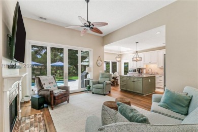 Beautifully-updated 4 BD or 3 BD + flex room home in Hilton Head on Country Club of Hilton Head in South Carolina - for sale on GolfHomes.com, golf home, golf lot
