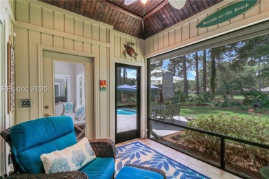 Beautifully-updated 4 BD or 3 BD + flex room home in Hilton Head on Country Club of Hilton Head in South Carolina - for sale on GolfHomes.com, golf home, golf lot