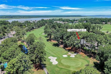 Beautifully-updated 4 BD or 3 BD + flex room home in Hilton Head on Country Club of Hilton Head in South Carolina - for sale on GolfHomes.com, golf home, golf lot