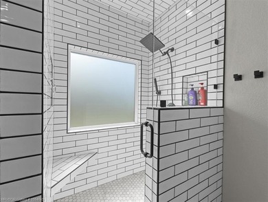 This stunning 4-bedroom, 2-bath home blends modern design with on Wolf Ridge Golf Course in Oklahoma - for sale on GolfHomes.com, golf home, golf lot