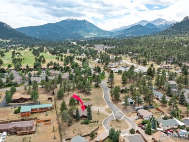 Step inside this charming rustic cabin that offers a peaceful on Estes Park Golf Course in Colorado - for sale on GolfHomes.com, golf home, golf lot