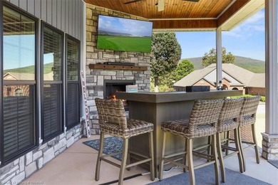 This stunning 4-bedroom, 2-bath home blends modern design with on Wolf Ridge Golf Course in Oklahoma - for sale on GolfHomes.com, golf home, golf lot