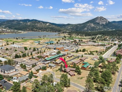 Step inside this charming rustic cabin that offers a peaceful on Estes Park Golf Course in Colorado - for sale on GolfHomes.com, golf home, golf lot