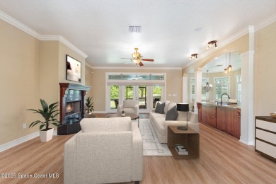 Custom built home in Indian River Preserve Golf Community, sits on Walkabout Golf and Country Club in Florida - for sale on GolfHomes.com, golf home, golf lot