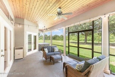 Custom built home in Indian River Preserve Golf Community, sits on Walkabout Golf and Country Club in Florida - for sale on GolfHomes.com, golf home, golf lot