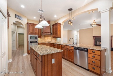 Custom built home in Indian River Preserve Golf Community, sits on Walkabout Golf and Country Club in Florida - for sale on GolfHomes.com, golf home, golf lot