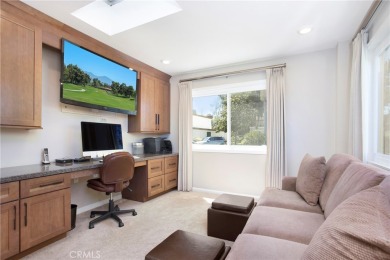 This Navarro model home is truly a gem, offering a serene and on Laguna Woods 9 Hole Golf Course in California - for sale on GolfHomes.com, golf home, golf lot