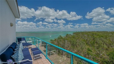 Two-level penthouses at Tangerine Bay Club are a rare offering on Links on Longboat Golf Club in Florida - for sale on GolfHomes.com, golf home, golf lot
