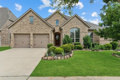 Welcome to this exceptional one-story Highland Homes beauty in on Lantana Golf Club in Texas - for sale on GolfHomes.com, golf home, golf lot