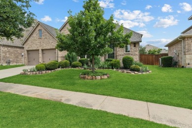 Welcome to this exceptional one-story Highland Homes beauty in on Lantana Golf Club in Texas - for sale on GolfHomes.com, golf home, golf lot