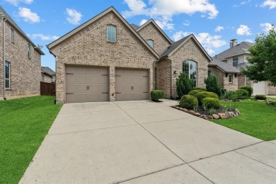 Welcome to this exceptional one-story Highland Homes beauty in on Lantana Golf Club in Texas - for sale on GolfHomes.com, golf home, golf lot