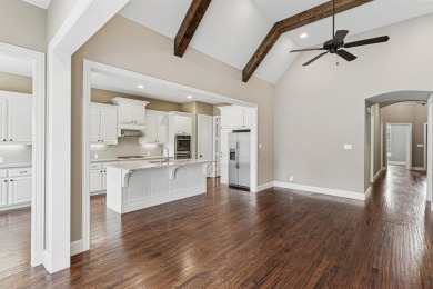 Welcome to this exceptional one-story Highland Homes beauty in on Lantana Golf Club in Texas - for sale on GolfHomes.com, golf home, golf lot