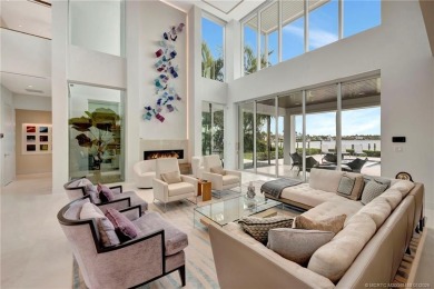 An exceptional waterfront residence in Sailfish Point, built in on Sailfish Point Golf Club, Inc. in Florida - for sale on GolfHomes.com, golf home, golf lot