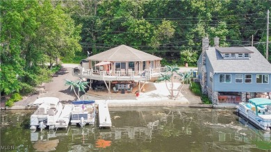Paradise found! This one-of-a-kind, custom-built octagon-shaped on Turkeyfoot Lake Golf Links in Ohio - for sale on GolfHomes.com, golf home, golf lot