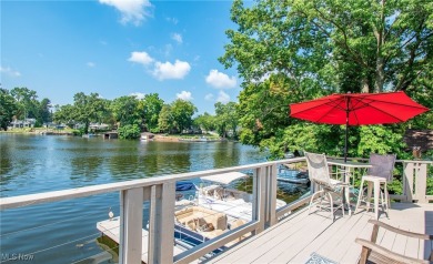 Paradise found! This one-of-a-kind, custom-built octagon-shaped on Turkeyfoot Lake Golf Links in Ohio - for sale on GolfHomes.com, golf home, golf lot