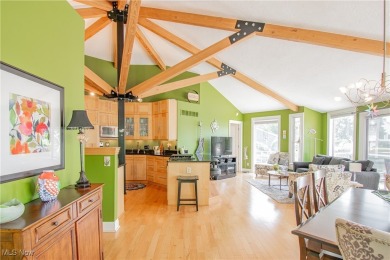 Paradise found! This one-of-a-kind, custom-built octagon-shaped on Turkeyfoot Lake Golf Links in Ohio - for sale on GolfHomes.com, golf home, golf lot