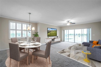 Here is your LOVELY LUXURY LAKEFRONT CORNER CONDO with beautiful on East Bay Golf Club in Florida - for sale on GolfHomes.com, golf home, golf lot