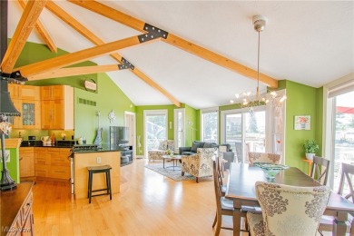 Paradise found! This one-of-a-kind, custom-built octagon-shaped on Turkeyfoot Lake Golf Links in Ohio - for sale on GolfHomes.com, golf home, golf lot