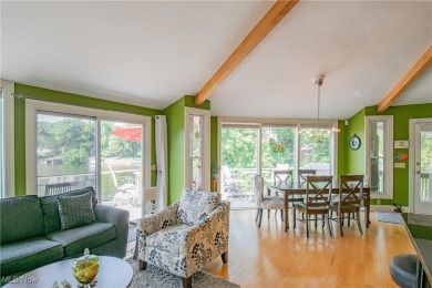 Paradise found! This one-of-a-kind, custom-built octagon-shaped on Turkeyfoot Lake Golf Links in Ohio - for sale on GolfHomes.com, golf home, golf lot