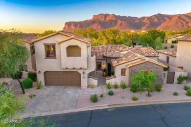 Property sits in the Club Villas at SUPERSTITION MOUNTAIN, an on Superstition Mountain Club - Lost Gold in Arizona - for sale on GolfHomes.com, golf home, golf lot
