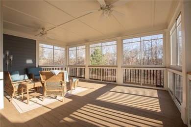 Discover relaxed, resort-style living in this charming on Lanier Island Legacy Golf Couorse in Georgia - for sale on GolfHomes.com, golf home, golf lot