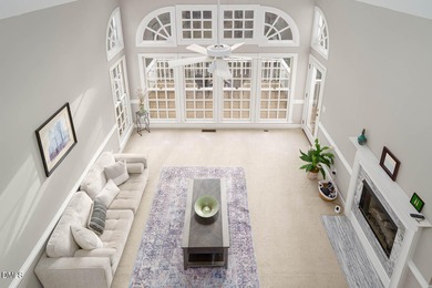 This beautiful custom-built 4-bedroom home is a rare opportunity on Treyburn Country Club in North Carolina - for sale on GolfHomes.com, golf home, golf lot