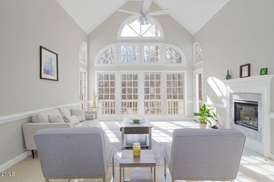 This beautiful custom-built 4-bedroom home is a rare opportunity on Treyburn Country Club in North Carolina - for sale on GolfHomes.com, golf home, golf lot