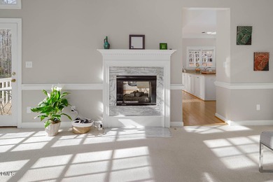 This beautiful custom-built 4-bedroom home is a rare opportunity on Treyburn Country Club in North Carolina - for sale on GolfHomes.com, golf home, golf lot