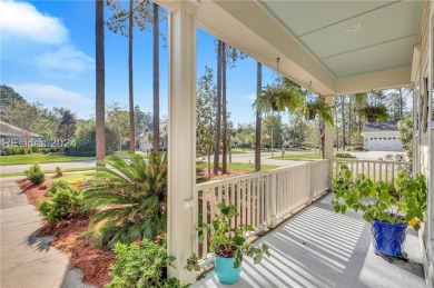 One of the most iconic homes with *THE* wrap-around front porch on Hampton Hall Club in South Carolina - for sale on GolfHomes.com, golf home, golf lot