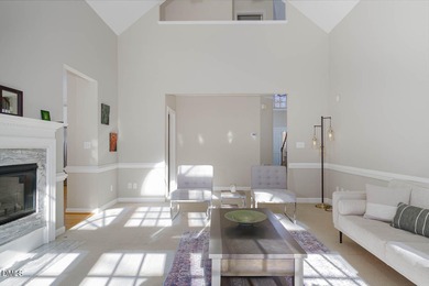 This beautiful custom-built 4-bedroom home is a rare opportunity on Treyburn Country Club in North Carolina - for sale on GolfHomes.com, golf home, golf lot