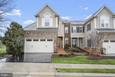 This luxury end unit townhome is nestled in an exceptional on Waverly Woods Golf Club in Maryland - for sale on GolfHomes.com, golf home, golf lot