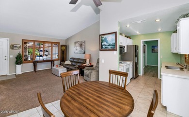Welcome to your Sun Lakes retirement oasis! This updated 2BR/2BA on Cottonwood Country Club in Arizona - for sale on GolfHomes.com, golf home, golf lot