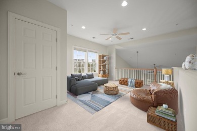 This luxury end unit townhome is nestled in an exceptional on Waverly Woods Golf Club in Maryland - for sale on GolfHomes.com, golf home, golf lot