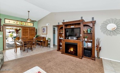 Welcome to your Sun Lakes retirement oasis! This updated 2BR/2BA on Cottonwood Country Club in Arizona - for sale on GolfHomes.com, golf home, golf lot