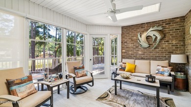 Beautifully positioned on a private, oversized lot near on Pinewild Country Club of Pinehurst in North Carolina - for sale on GolfHomes.com, golf home, golf lot