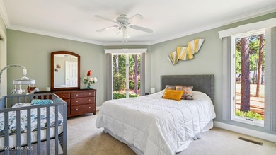 Beautifully positioned on a private, oversized lot near on Pinewild Country Club of Pinehurst in North Carolina - for sale on GolfHomes.com, golf home, golf lot