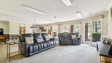 Beautifully positioned on a private, oversized lot near on Pinewild Country Club of Pinehurst in North Carolina - for sale on GolfHomes.com, golf home, golf lot