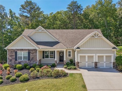 Once a model home, this beautifully designed ranch is spacious on The Fairways at Laurel Canyon in Georgia - for sale on GolfHomes.com, golf home, golf lot