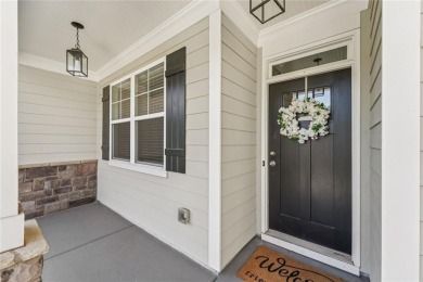 Once a model home, this beautifully designed ranch is spacious on The Fairways at Laurel Canyon in Georgia - for sale on GolfHomes.com, golf home, golf lot