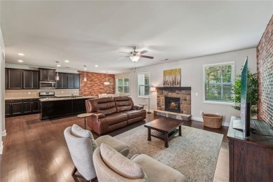 Once a model home, this beautifully designed ranch is spacious on The Fairways at Laurel Canyon in Georgia - for sale on GolfHomes.com, golf home, golf lot