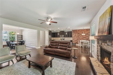 Once a model home, this beautifully designed ranch is spacious on The Fairways at Laurel Canyon in Georgia - for sale on GolfHomes.com, golf home, golf lot