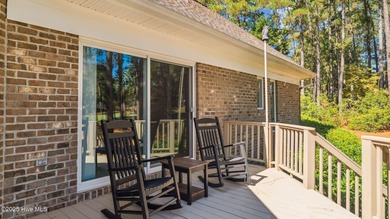 Beautifully positioned on a private, oversized lot near on Pinewild Country Club of Pinehurst in North Carolina - for sale on GolfHomes.com, golf home, golf lot