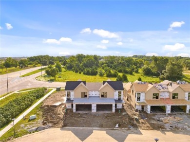 Discover modern, low-maintenance luxury living in this stunning on The Golf Club of Kansas in Kansas - for sale on GolfHomes.com, golf home, golf lot
