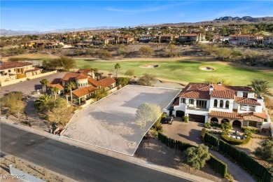Incredible opportunity to build a custom home on Lake Las Vegas on South Shore At Lake Las Vegas in Nevada - for sale on GolfHomes.com, golf home, golf lot