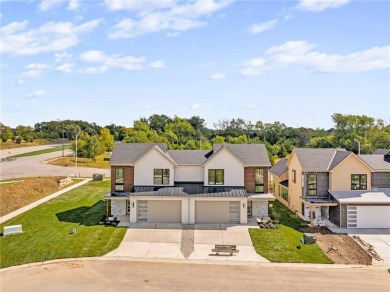 Discover modern, low-maintenance luxury living in this stunning on The Golf Club of Kansas in Kansas - for sale on GolfHomes.com, golf home, golf lot