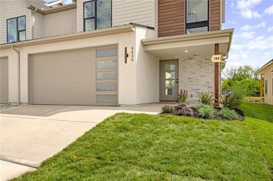 Discover modern, low-maintenance luxury living in this stunning on The Golf Club of Kansas in Kansas - for sale on GolfHomes.com, golf home, golf lot