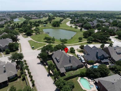 Tucked alongside a serene pond and scenic community trail, this on Coyote Ridge Golf Club in Texas - for sale on GolfHomes.com, golf home, golf lot